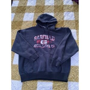 Garfield‎ Bulldogs King Sportswear Hoodie Gray Size L King Sportswear Pullover